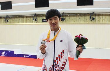 유재진 선수, 2014 인천 아시안게임 은메달 획득!
